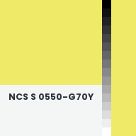 Color chip: NCS S 0550-G70Y