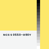 Color chip: NCS S 0550-G90Y