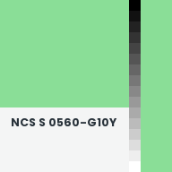 Color chip: NCS S 0560-G10Y