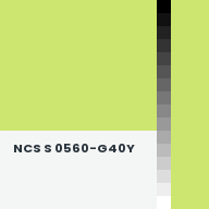 Color chip: NCS S 0560-G40Y