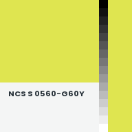 Color chip: NCS S 0560-G60Y