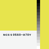 Color chip: NCS S 0560-G70Y