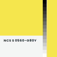 Color chip: NCS S 0560-G80Y