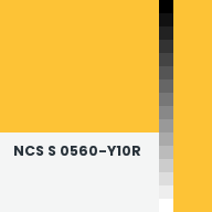 Color chip: NCS S 0560-Y10R