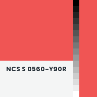 Color chip: NCS S 0560-Y90R
