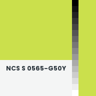Color chip: NCS S 0565-G50Y