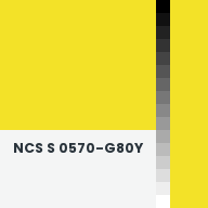 Color chip: NCS S 0570-G80Y