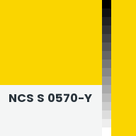 Color chip: NCS S 0570-Y