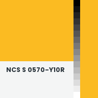 Color chip: NCS S 0570-Y10R