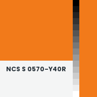 Color chip: NCS S 0570-Y40R