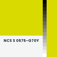 Color chip: NCS S 0575-G70Y