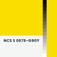 Color chip: NCS S 0575-G90Y