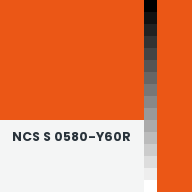Color chip: NCS S 0580-Y60R
