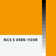 Color chip: NCS S 0585-Y20R