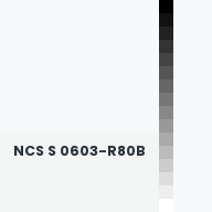 Color chip: NCS S 0603-R80B