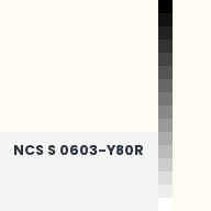 Color chip: NCS S 0603-Y80R