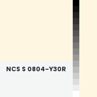 Color chip: NCS S 0804-Y30R