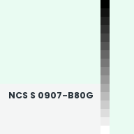 Color chip: NCS S 0907-B80G