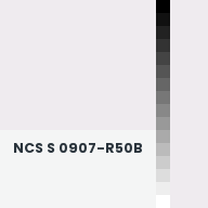 Color chip: NCS S 0907-R50B