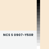 Color chip: NCS S 0907-Y50R