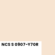 Color chip: NCS S 0907-Y70R