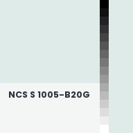 Color chip: NCS S 1005-B20G