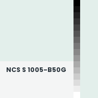 Color chip: NCS S 1005-B50G
