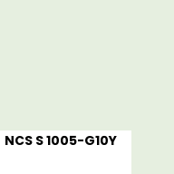 Color chip: NCS S 1005-G10Y