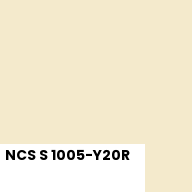Color chip: NCS S 1005-Y20R