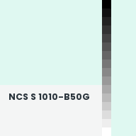Color chip: NCS S 1010-B50G