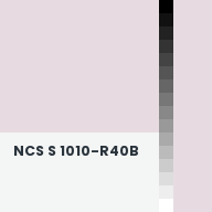 Color chip: NCS S 1010-R40B