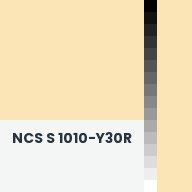 Color chip: NCS S 1010-Y30R