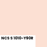 Color chip: NCS S 1010-Y90R