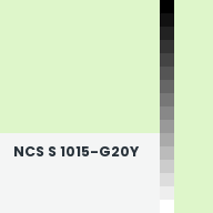 Color chip: NCS S 1015-G20Y
