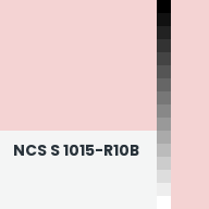 Color chip: NCS S 1015-R10B