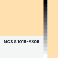 Color chip: NCS S 1015-Y30R