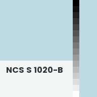 Color chip: NCS S 1020-B