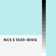 Color chip: NCS S 1020-B10G