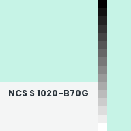 Color chip: NCS S 1020-B70G