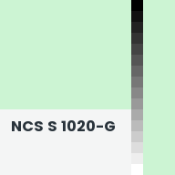Color chip: NCS S 1020-G