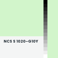 Color chip: NCS S 1020-G10Y