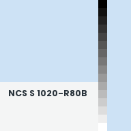 Color chip: NCS S 1020-R80B
