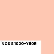 Color chip: NCS S 1020-Y80R
