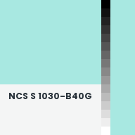 Color chip: NCS S 1030-B40G