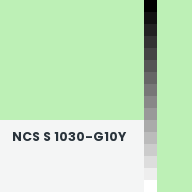 Color chip: NCS S 1030-G10Y
