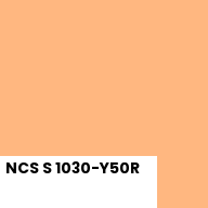 Color chip: NCS S 1030-Y50R