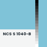 Color chip: NCS S 1040-B