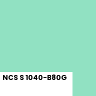Color chip: NCS S 1040-B80G