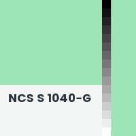 Color chip: NCS S 1040-G