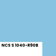 Color chip: NCS S 1040-R90B